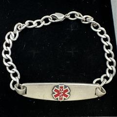 James Avery Enameled Medical Alert Bracelet